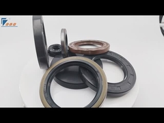 FKM NBR Karet Oil Seal Metal Skeleton Hydraulic Oil Seals tahan aus