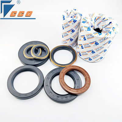 Beli Custom Wheel Hub Oil Seal Gear Reducer Double Lip Oil Seals Hitam Atau Abu-abu online manufacture