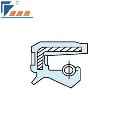 TC Type Oil Seals Mechanical Double Lip Oil Seal Untuk Pencegahan Kebocoran dan Bubuk