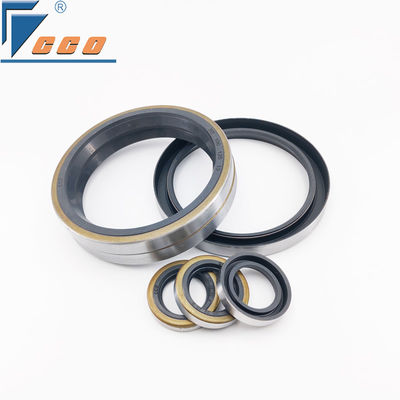 Antifriction Mechanical Seals Double Lip Oil Sealer Untuk Suhu