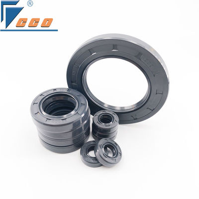TC NBR Oil Seals Double Lip Skeleton Oil Seals Rubber Sealing Mudah Dipasang