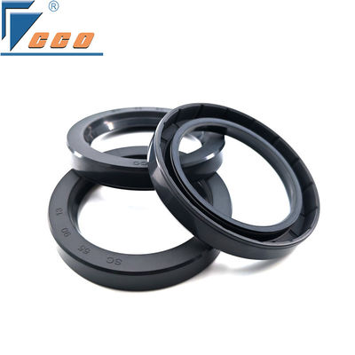 Single Lip Mechanical Seals Hydraulic Pump Oil Seal Karet Disesuaikan Sealing