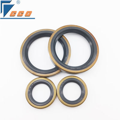 Tipe NBR Lip Oil Seal Double Lip Steel Rubber Oil Seal Untuk Pompa Vakum