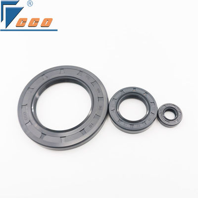 Gray TC Type FKM Rotary Shaft Oil Seals Untuk Mesin Hidraulik
