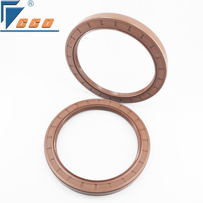Segel Minyak Rangka Karet FKM Tipe TC 12 × 25 × 7 Tahan 250 ℃ Untuk Otomotif