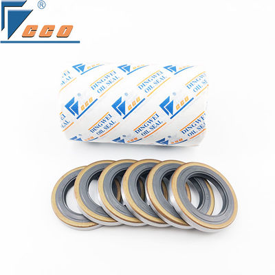Double Lip Skeleton Oil Seal FKM Tahan Suhu Tinggi Hingga 250°C